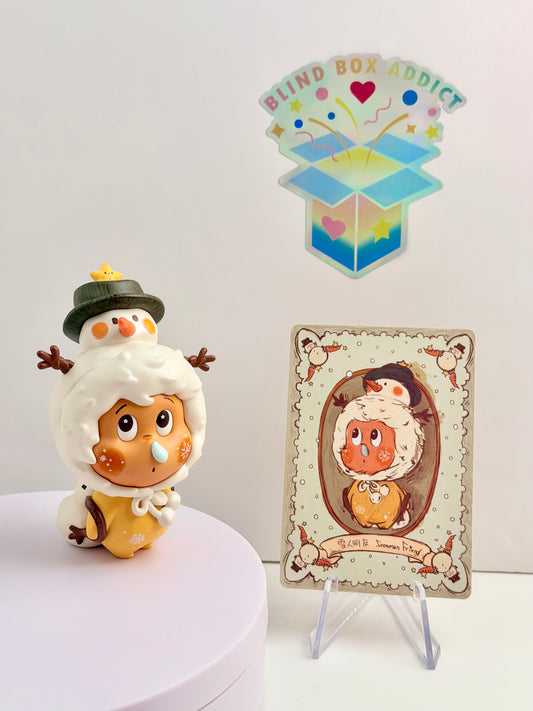 Twinkle Twinkle The Gift from Stars Series - Snowman Friend Vinyl Figure