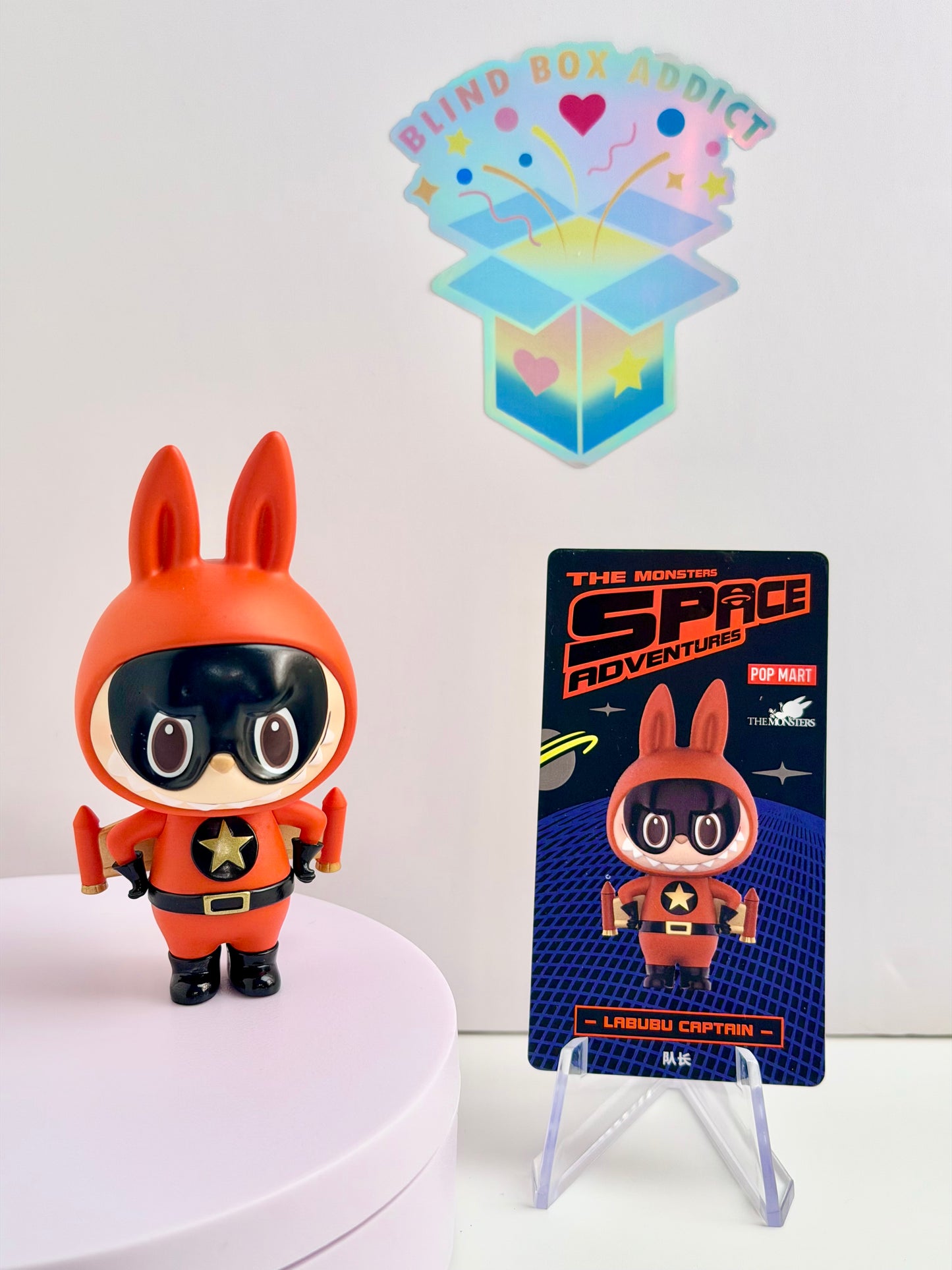 The Monsters Space Adventure Series - Labubu Captain Vinyl Figure